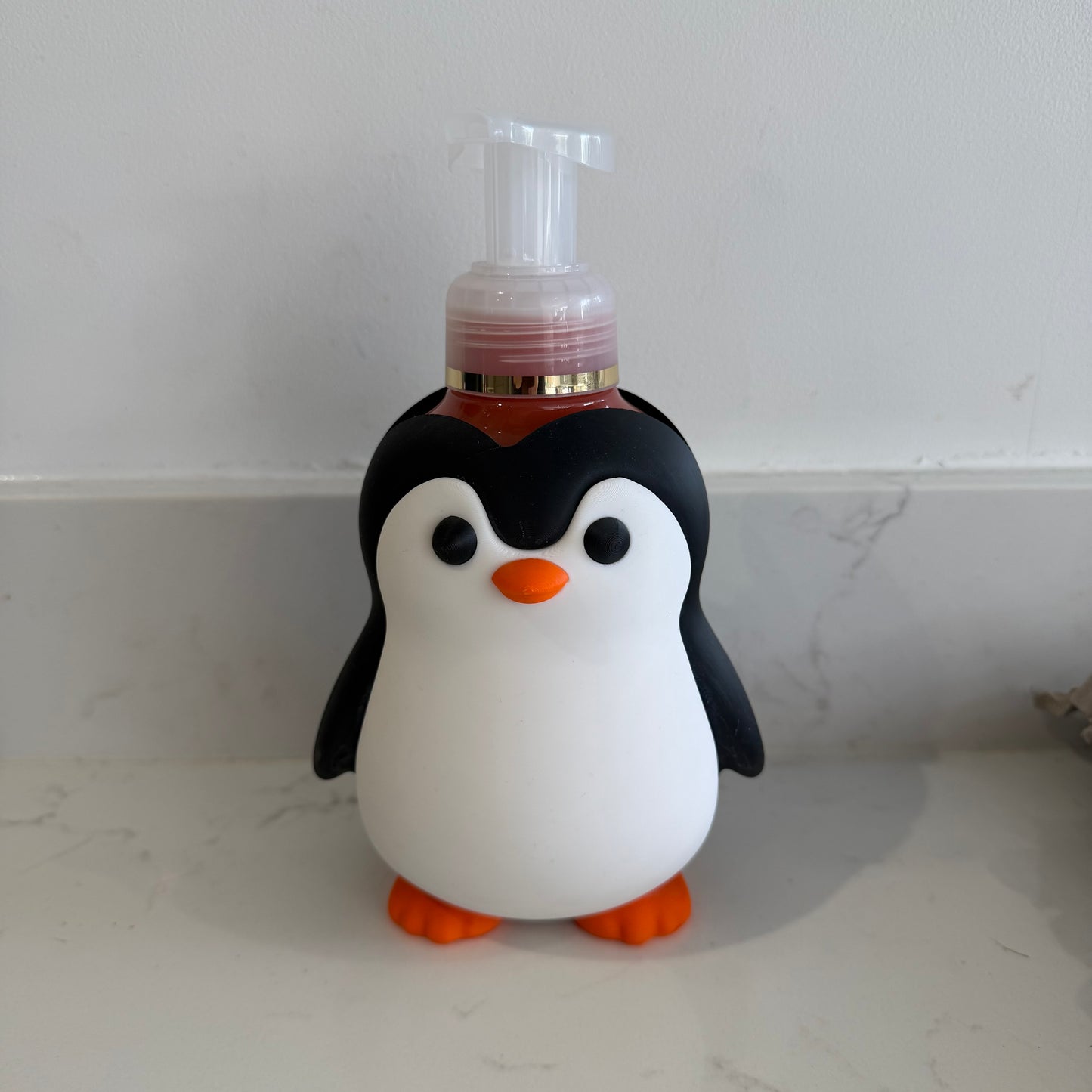 BBW Penguin Foaming Soap Holder