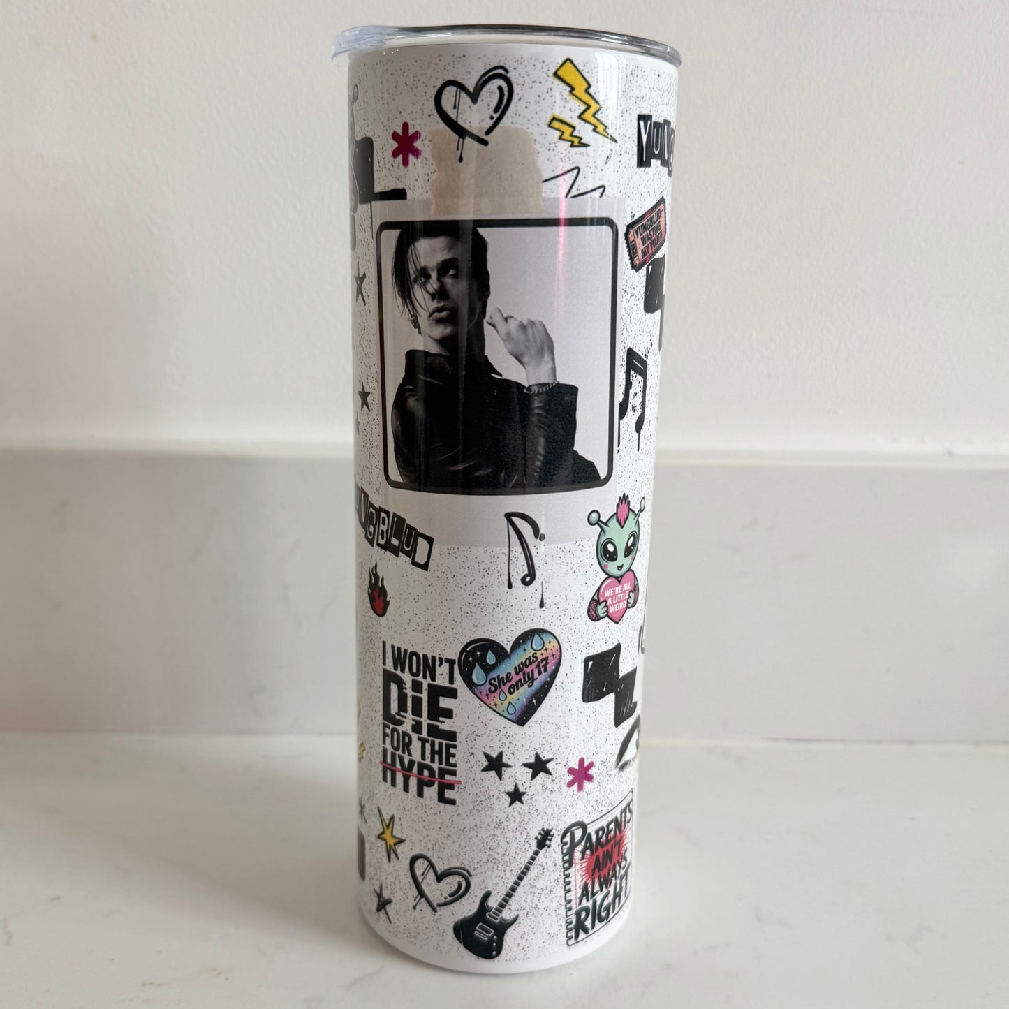 Yungblud inspired tumbler