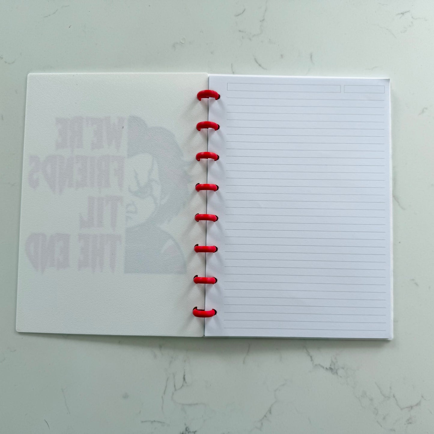 Chucky 3D Printed Notebook