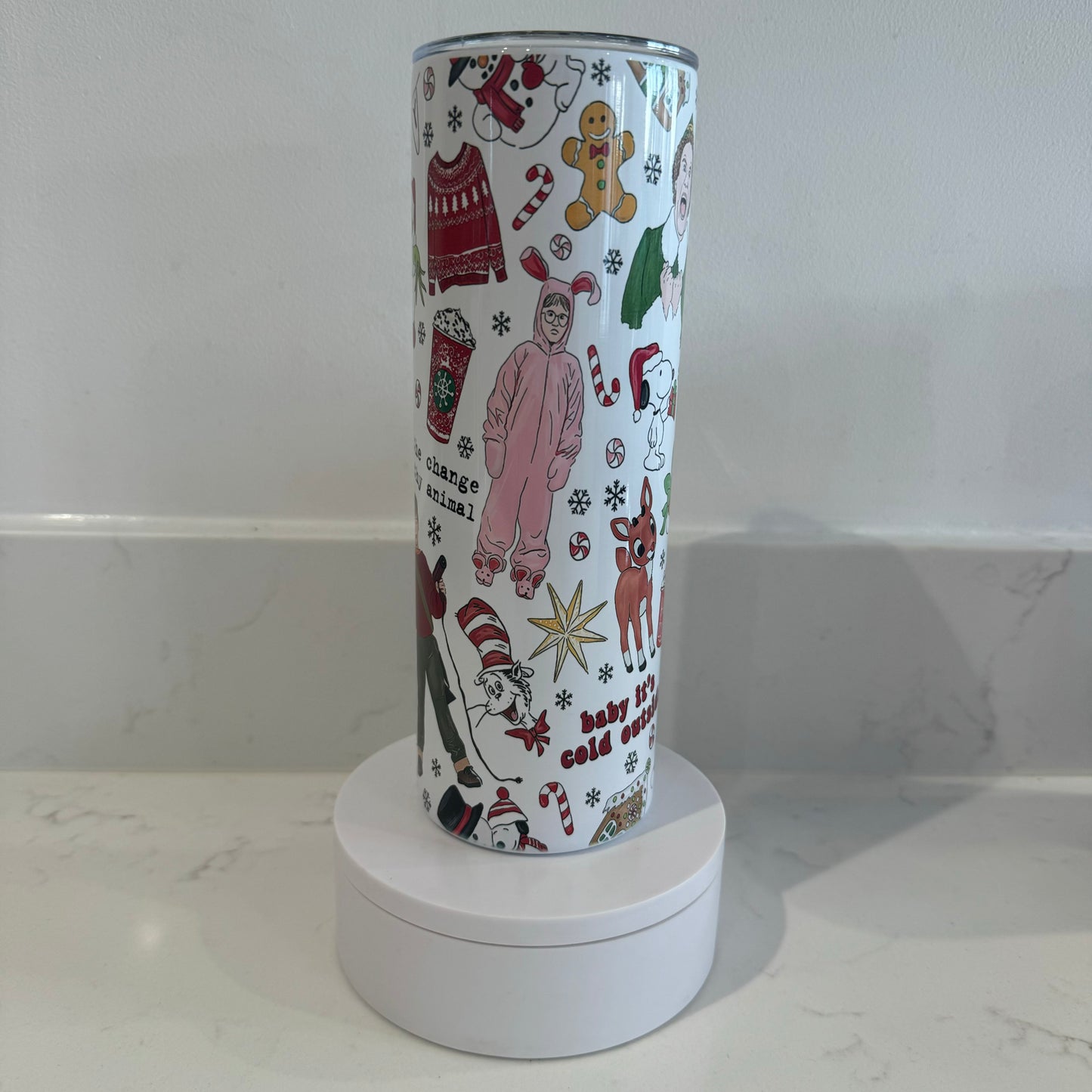 Christmas Movie Tumbler