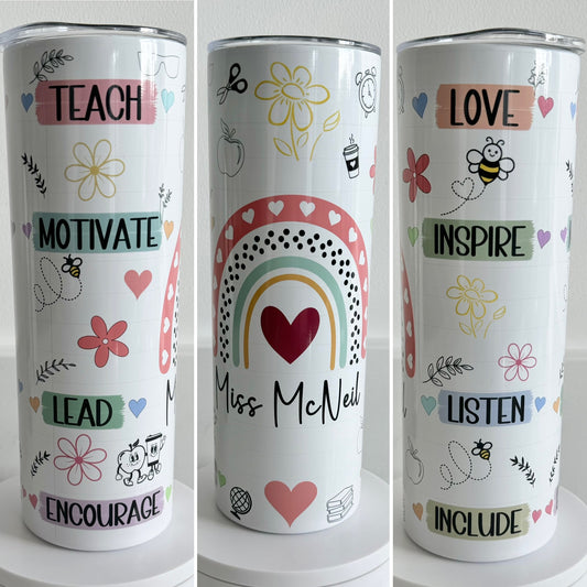 Personalised Teacher Tumbler