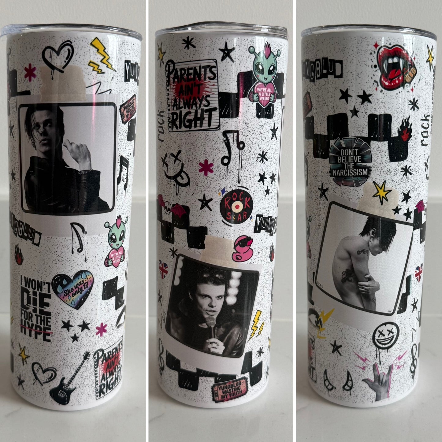 Yungblud inspired tumbler