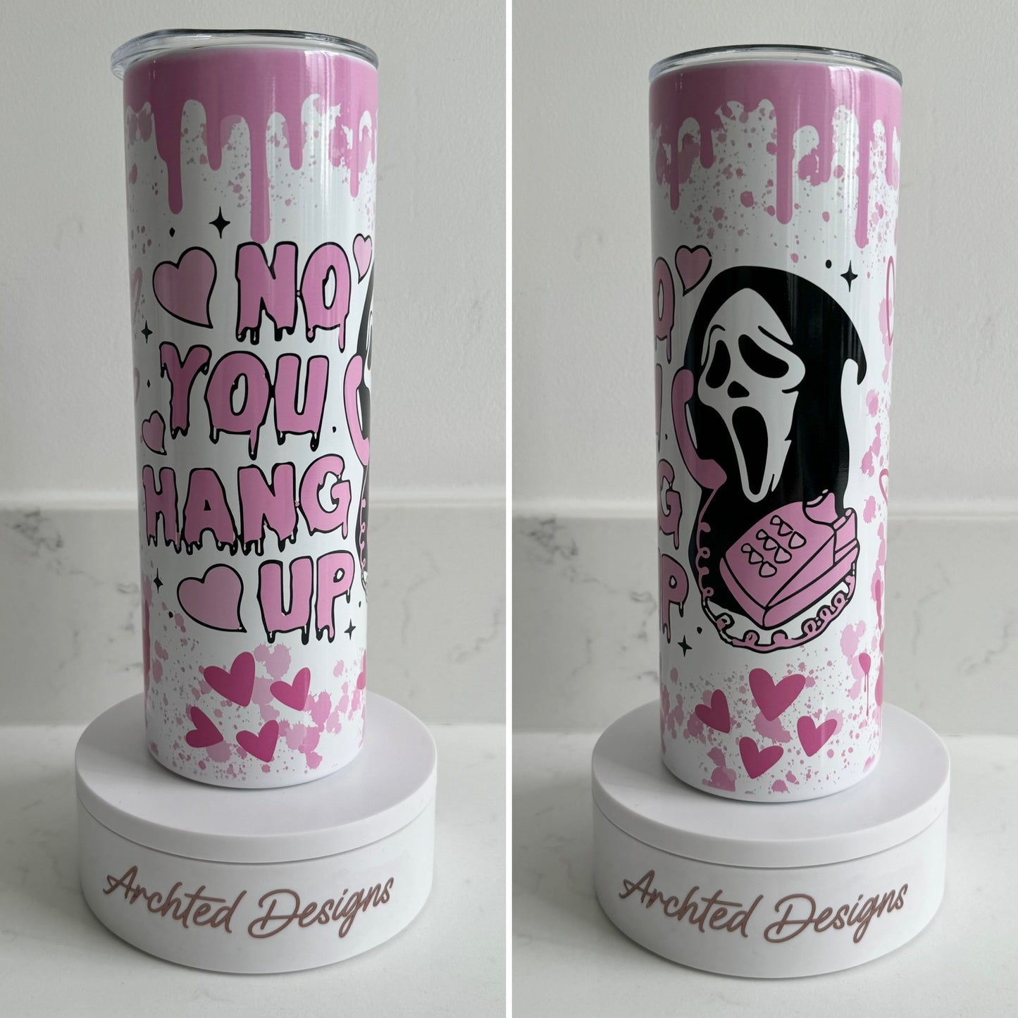 Horror Pink Tumbler