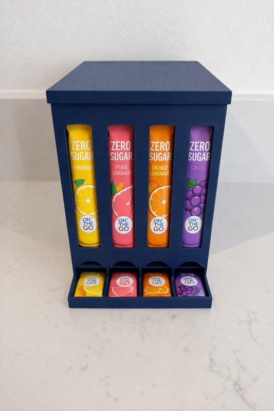 Hydration Sachet Organiser Stand