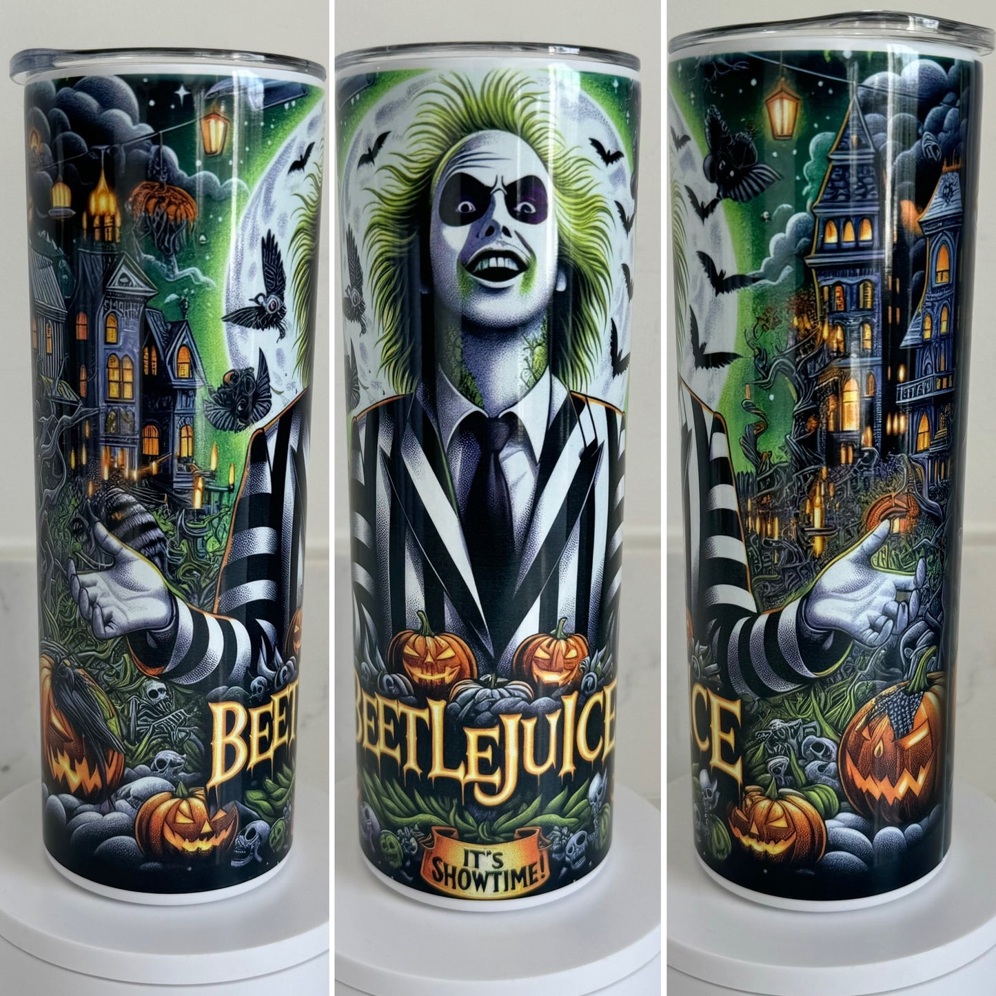 Beetlejuice Tumbler