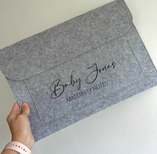 Personalised Maternity Document Folder