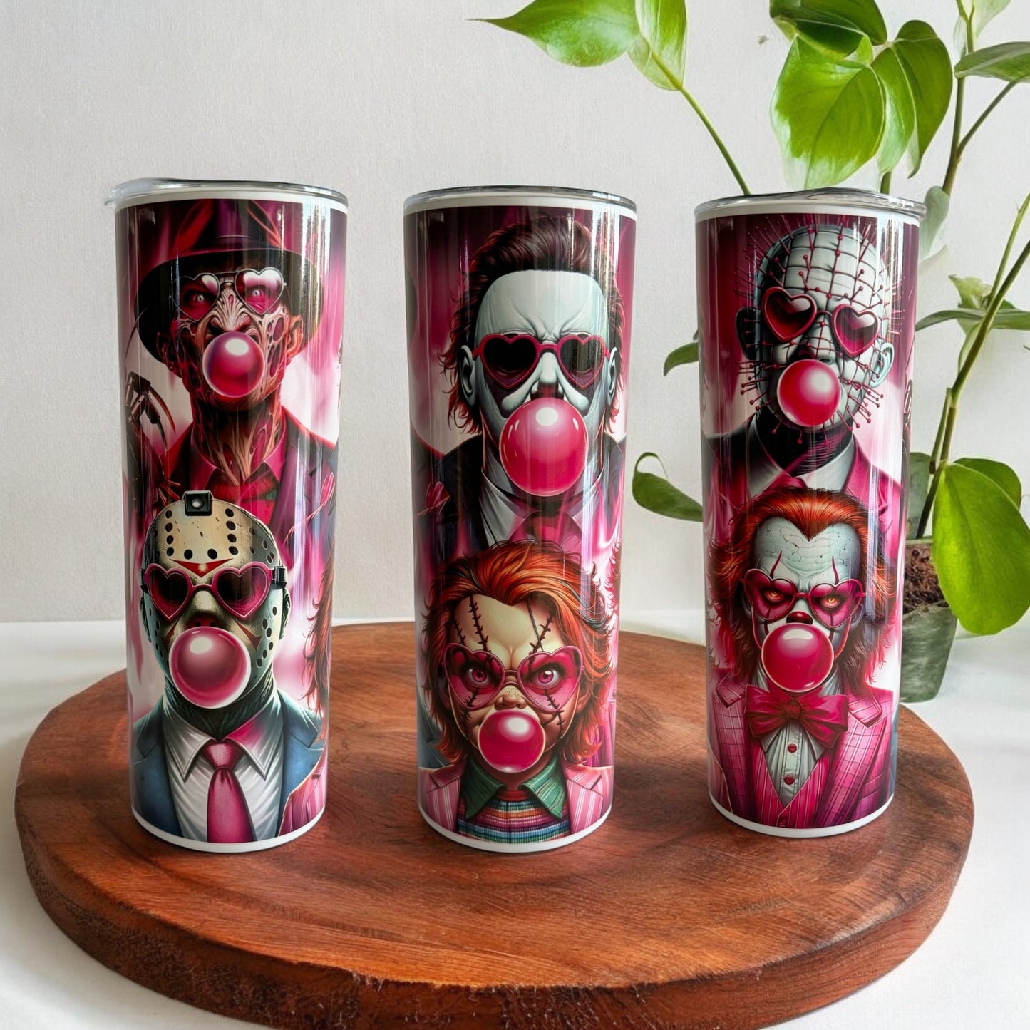 Horror Characters Tumbler