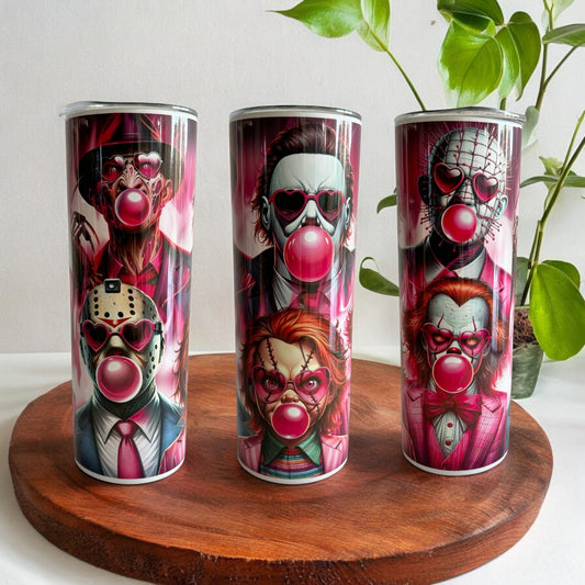 Horror Characters Tumbler