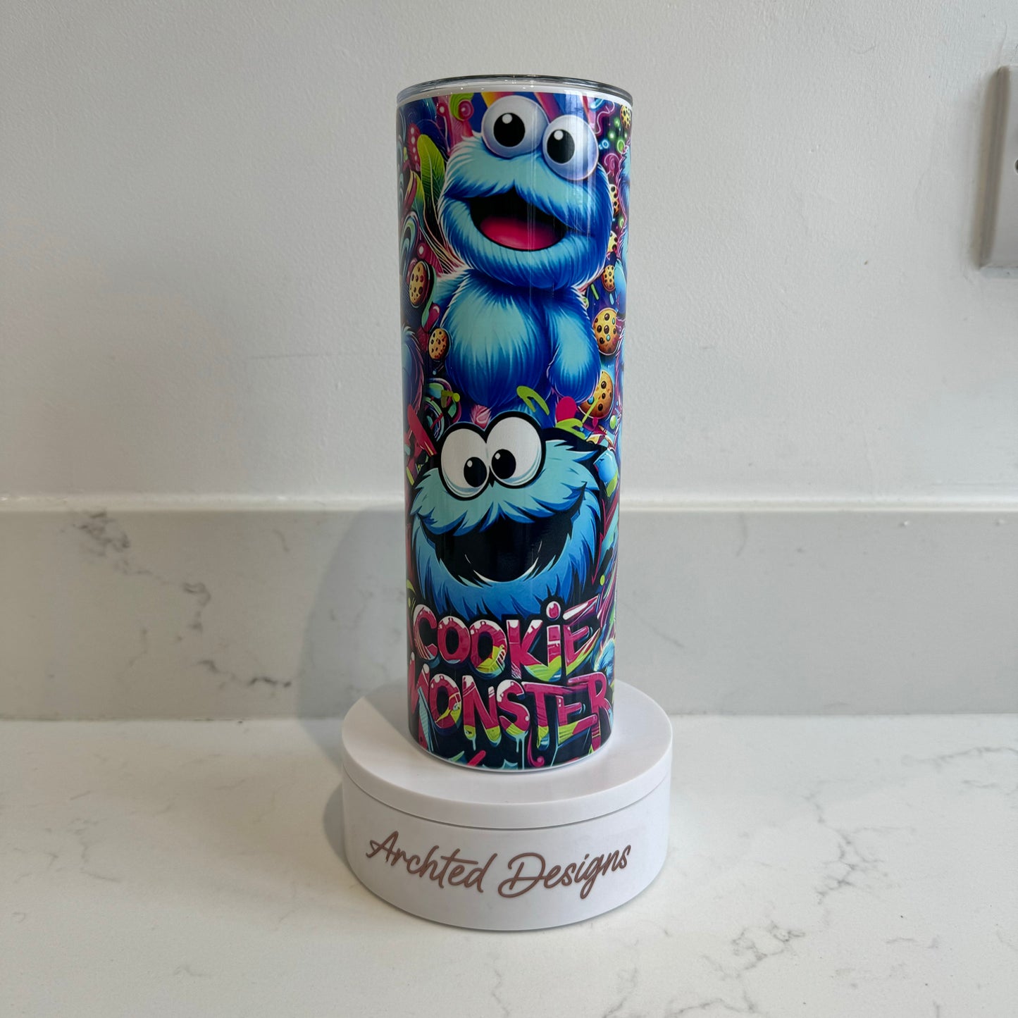 Cookie Monster Tumbler