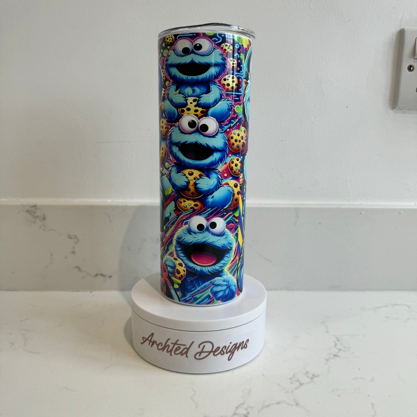 Cookie Monster Tumbler