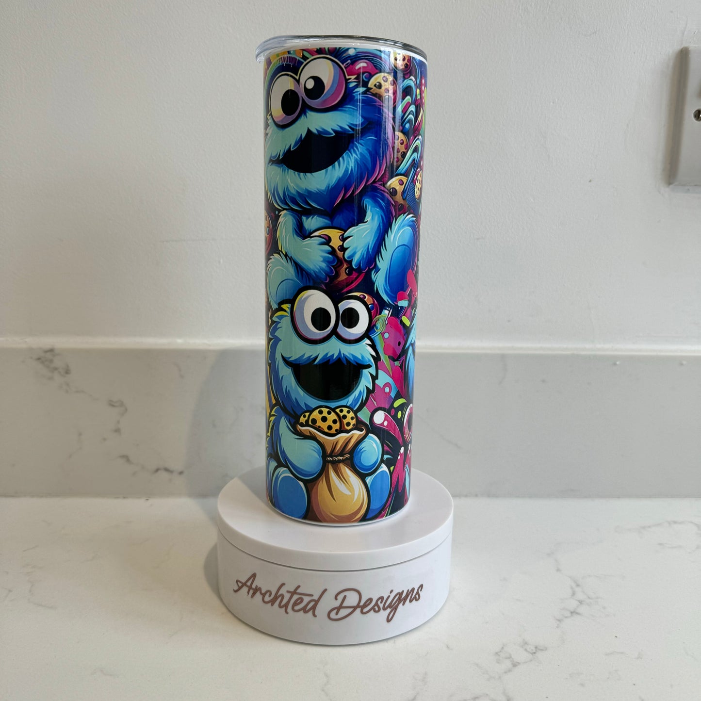 Cookie Monster Tumbler