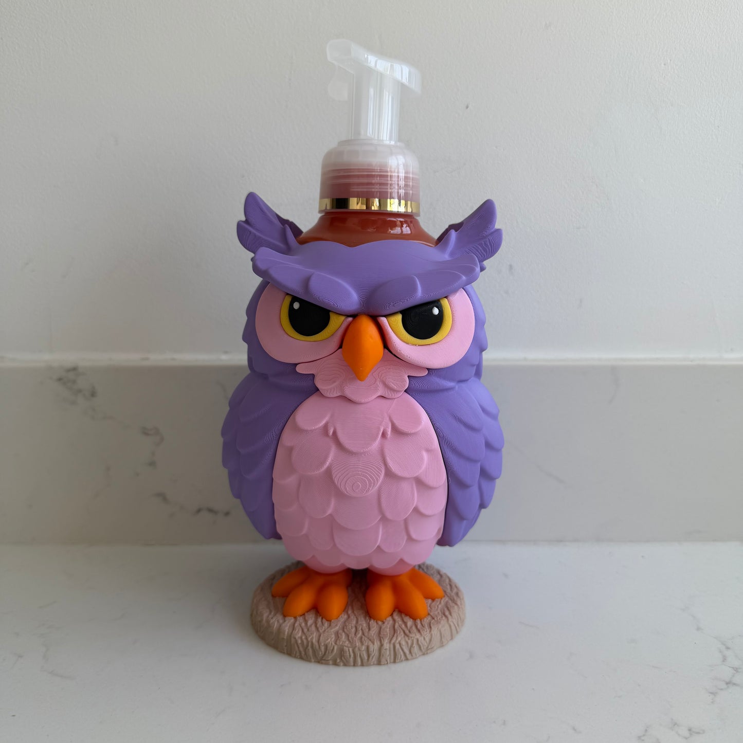 BBW Owl Foaming Soap Holder