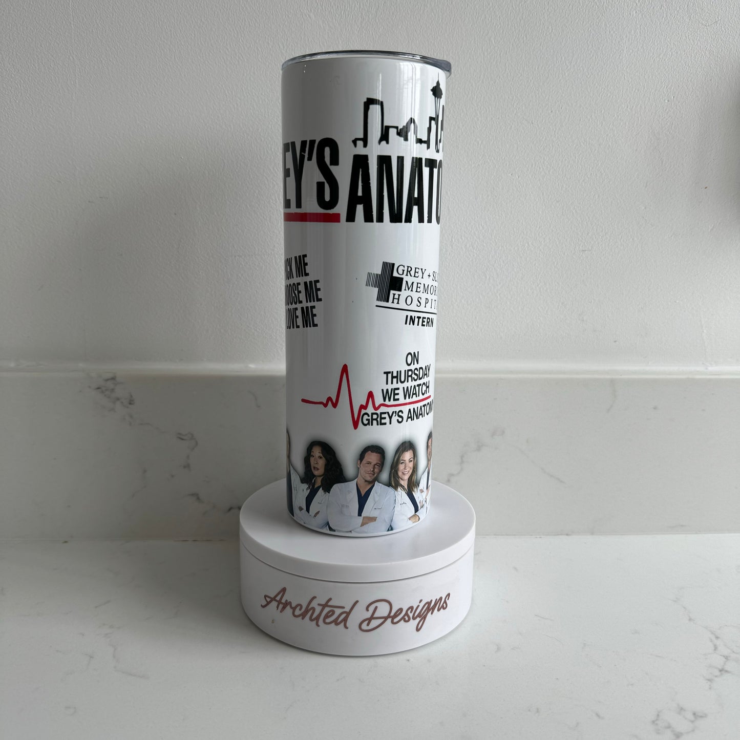 Greys Anatomy Tumbler