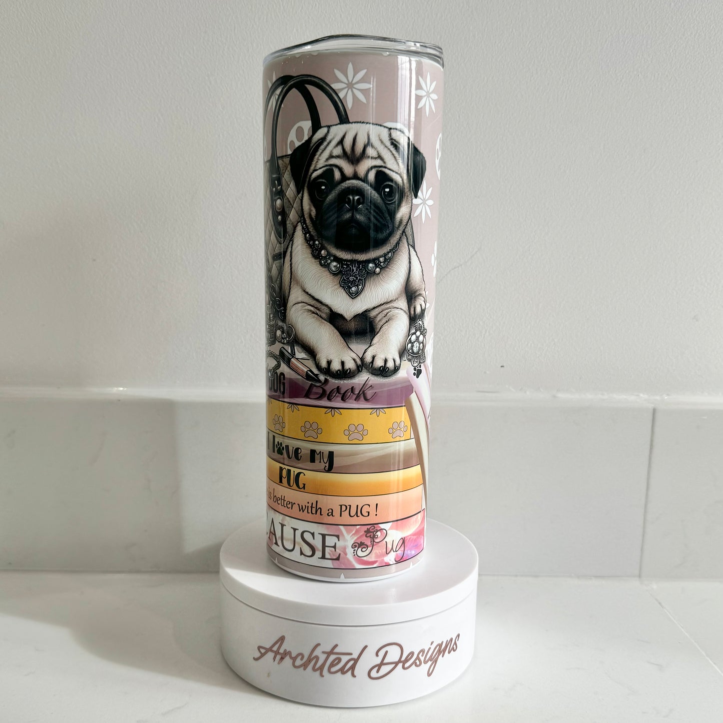 Pug Fashion Tumbler