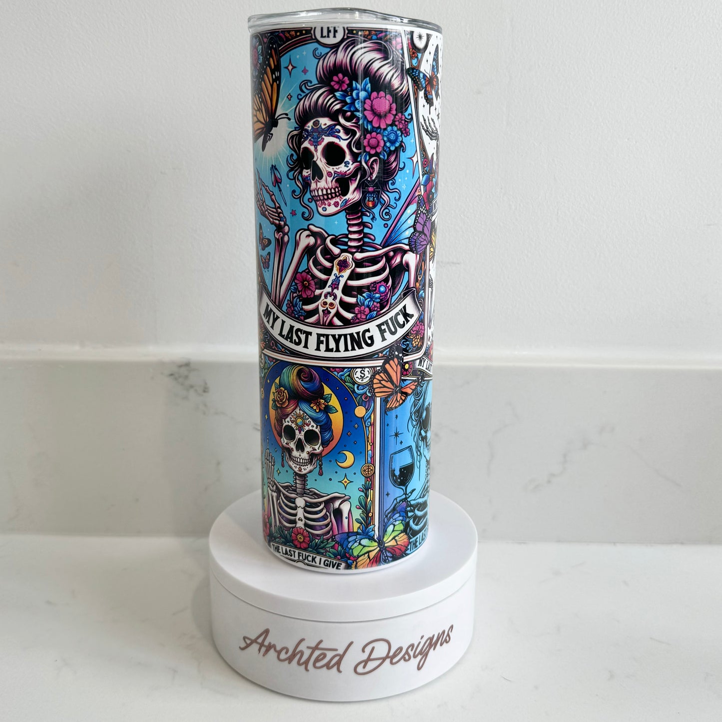 Sarcastic Tarot Cards Tumbler