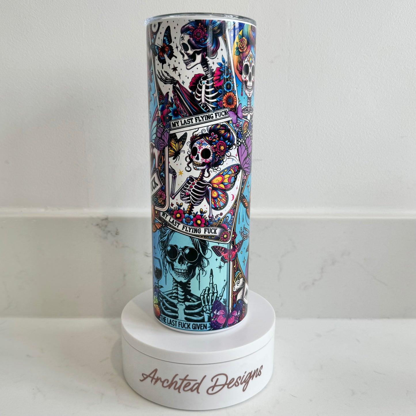 Sarcastic Tarot Cards Tumbler