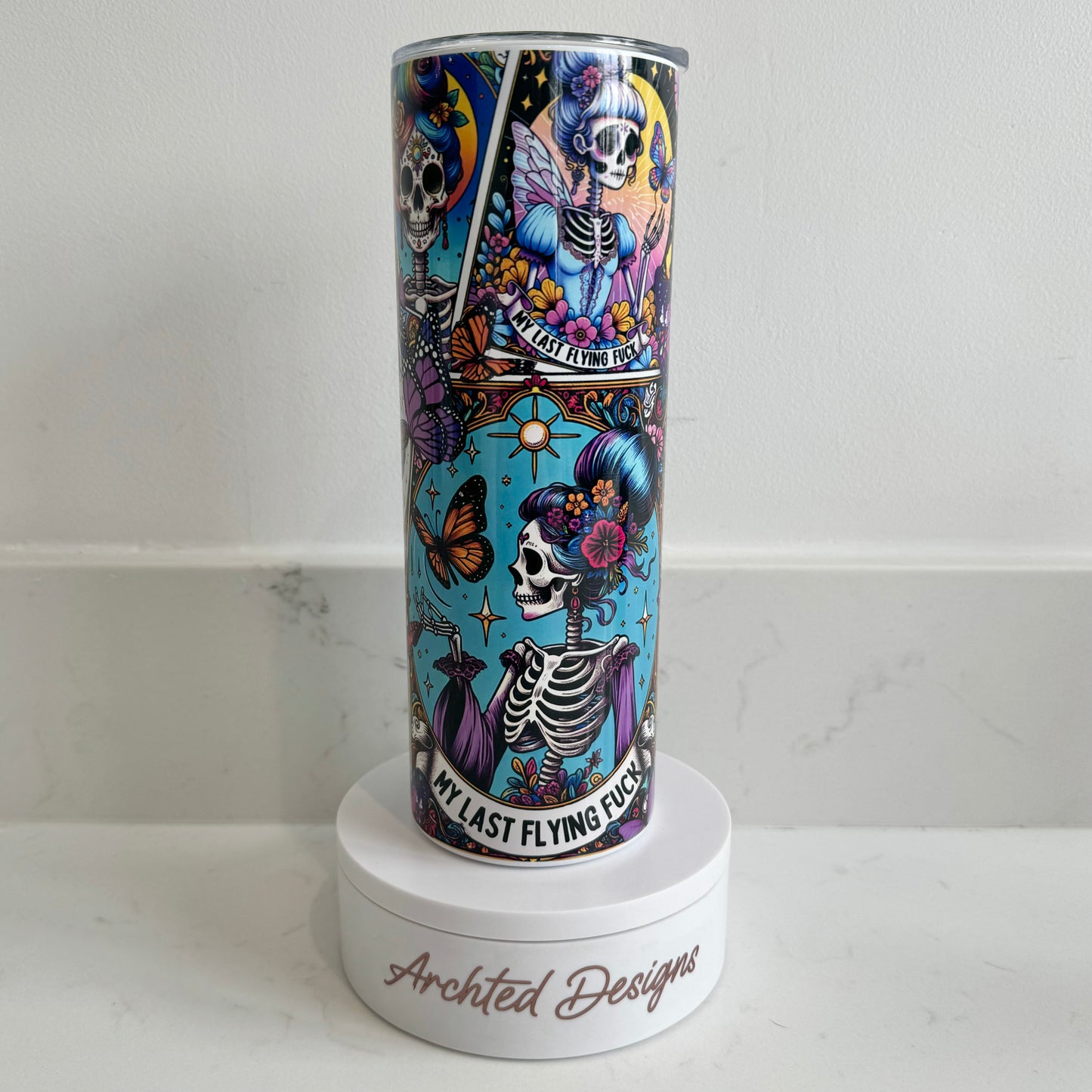 Sarcastic Tarot Cards Tumbler