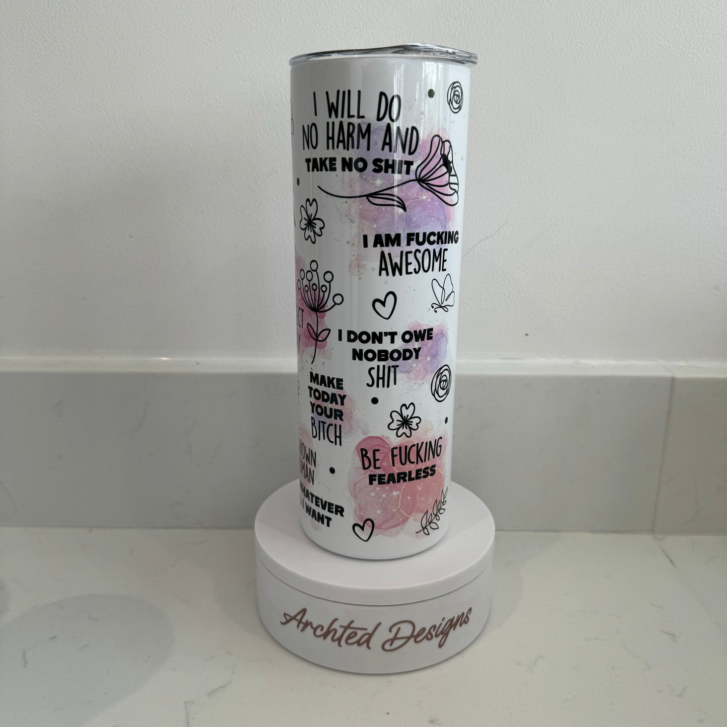 Sweary Affirmations Tumbler