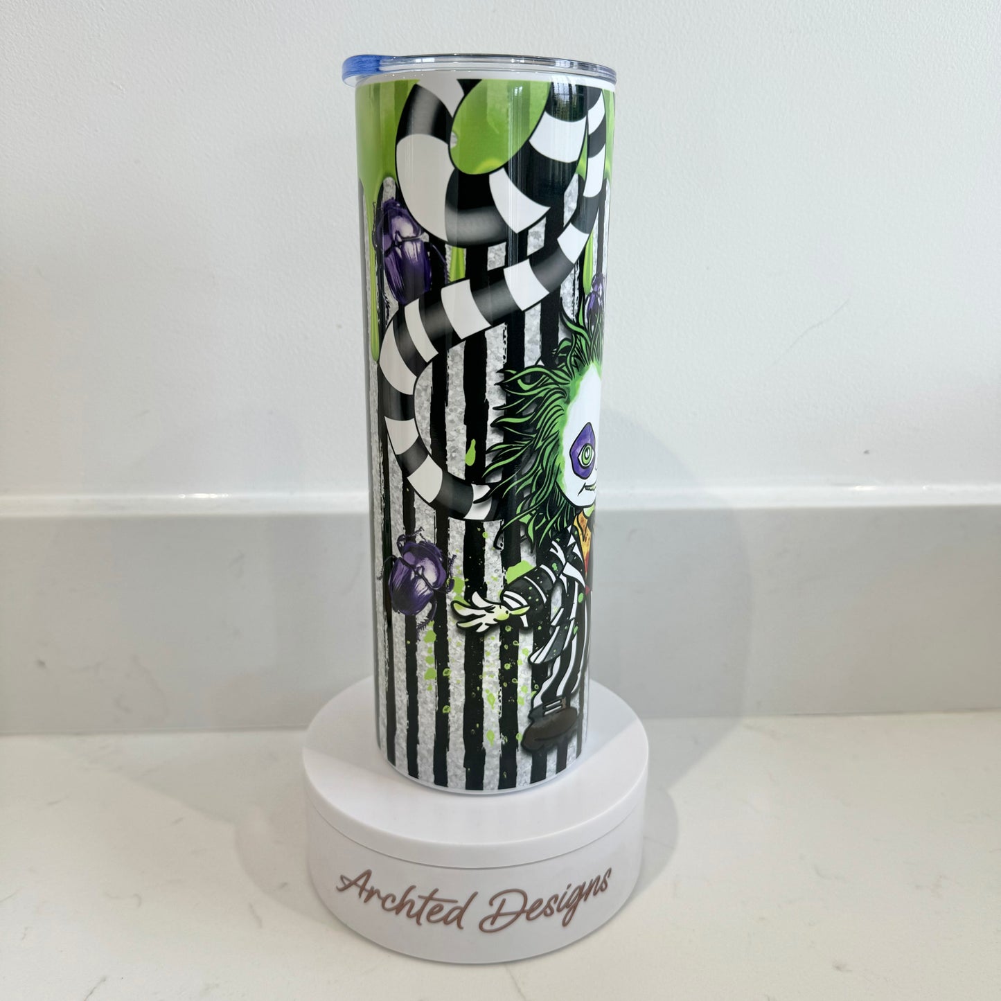 Beetlejuice Tumbler