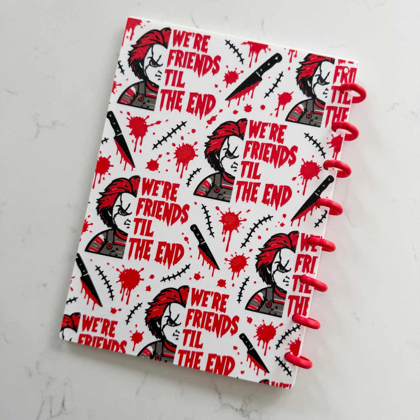 Chucky 3D Printed Notebook