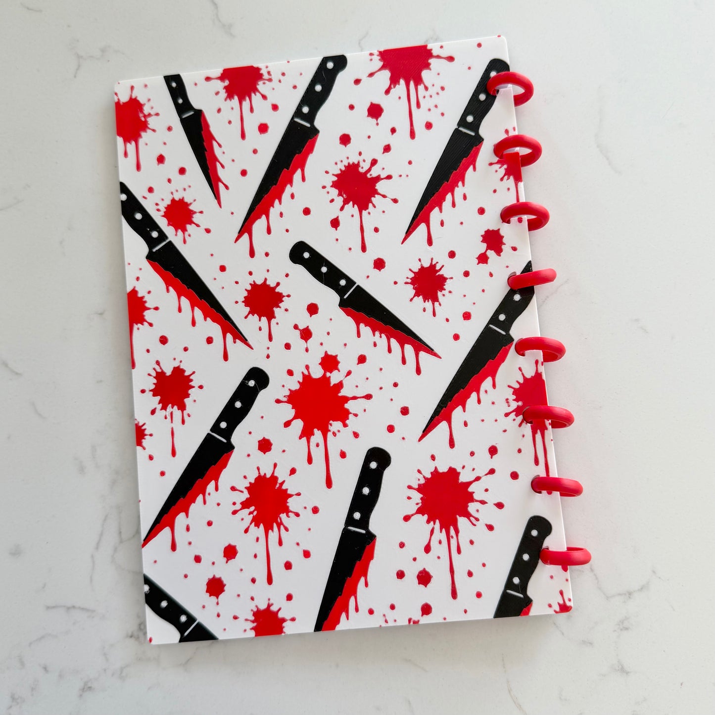Horror Characters 3D Printed Notebook