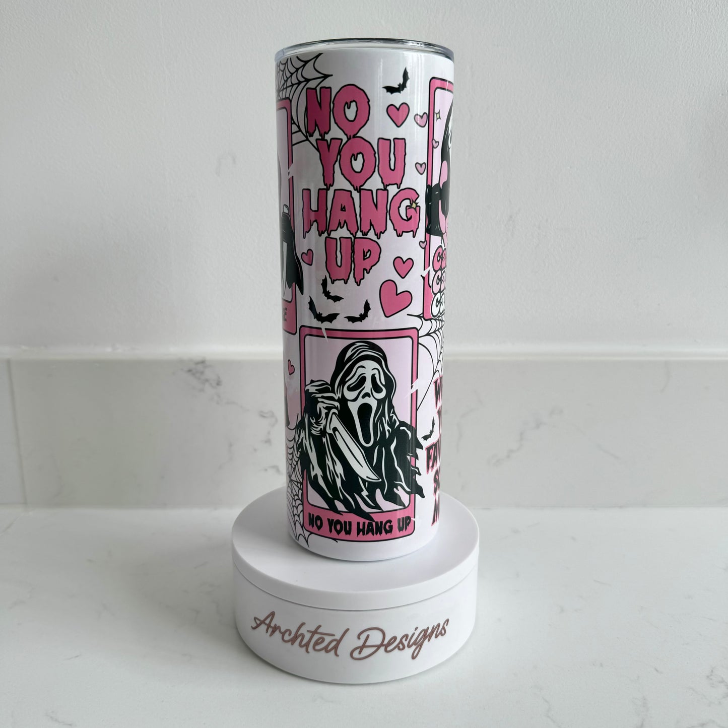 Horror Pink Tumbler