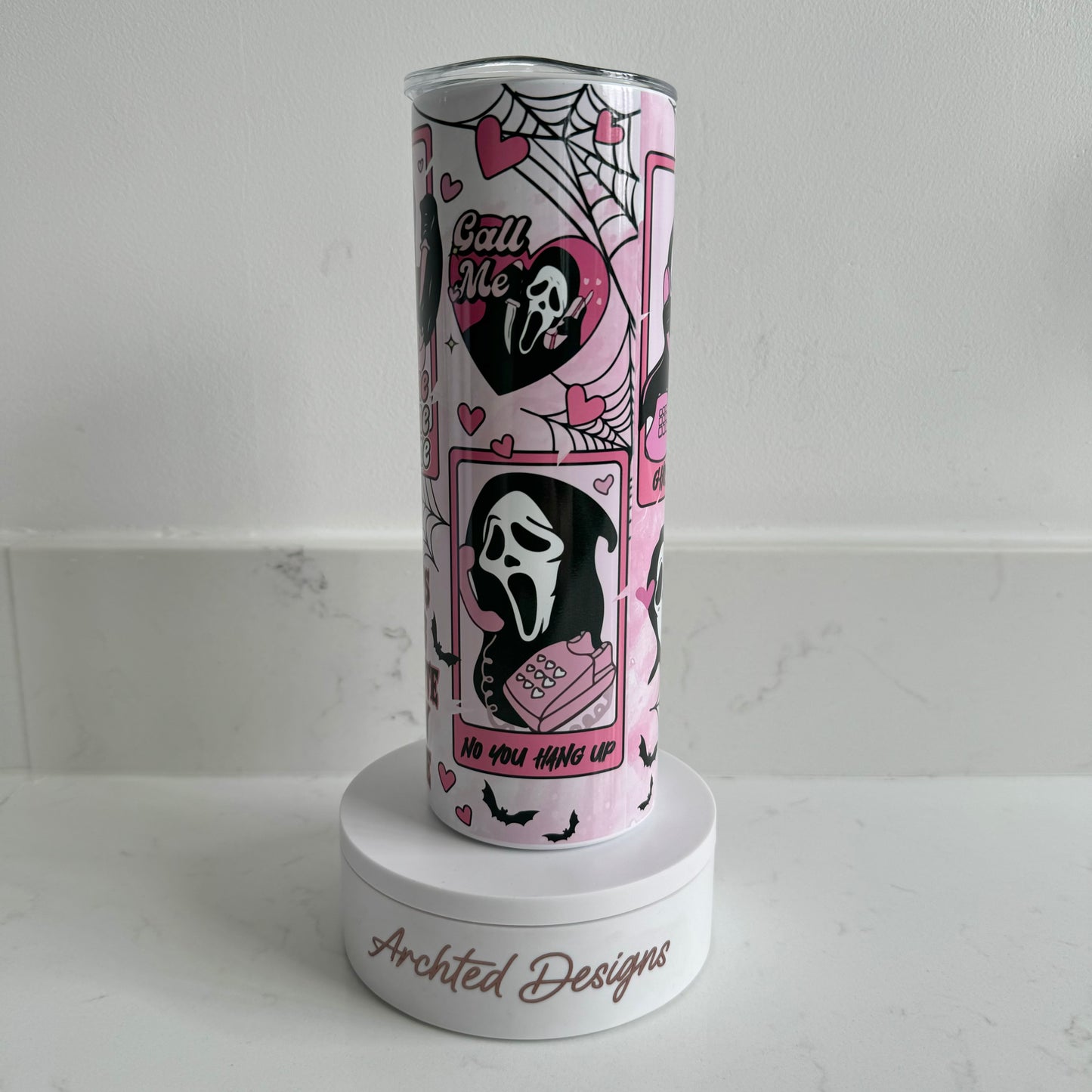 Horror Pink Tumbler