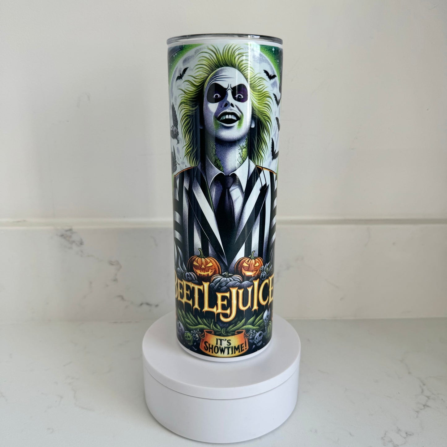 Beetlejuice Tumbler