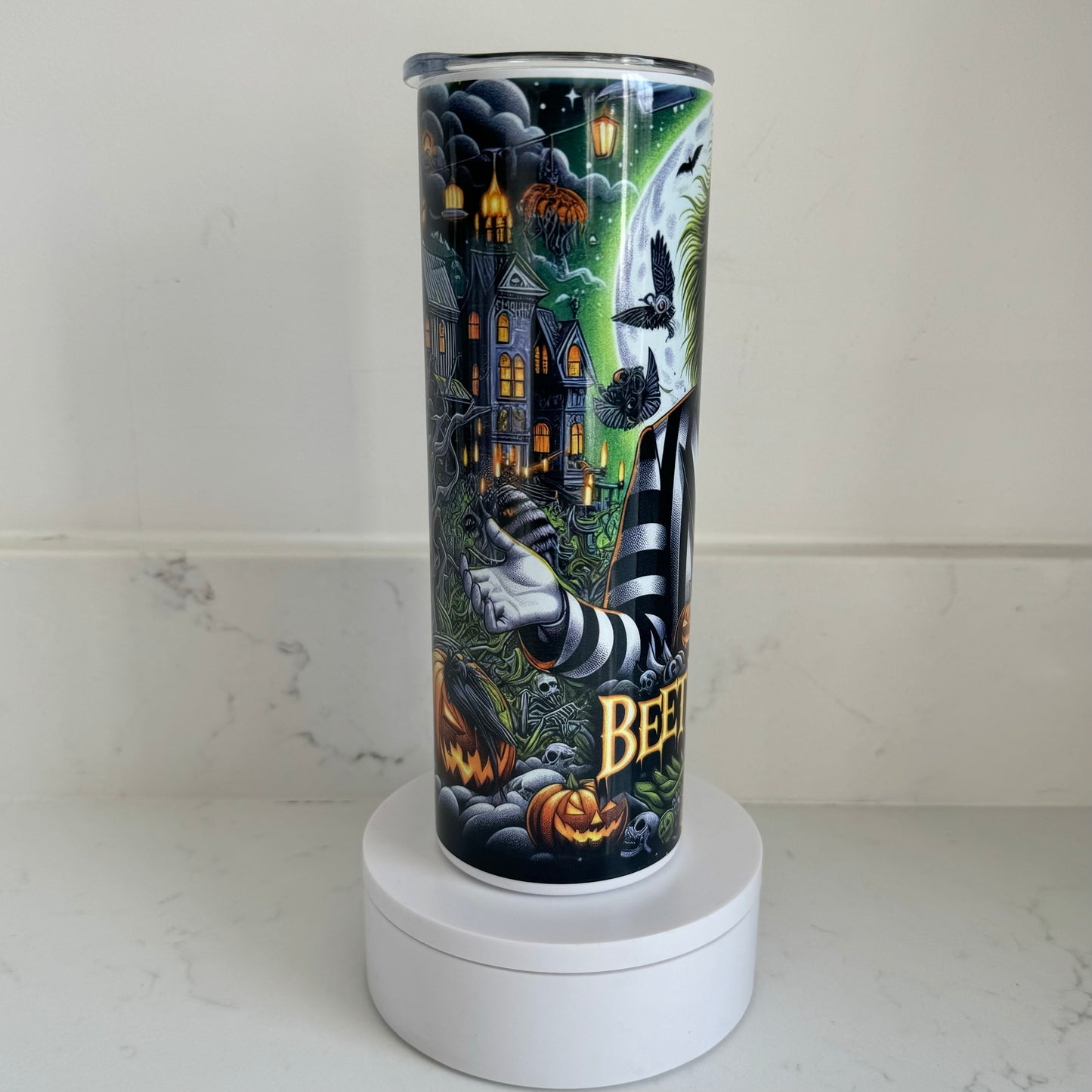 Beetlejuice Tumbler