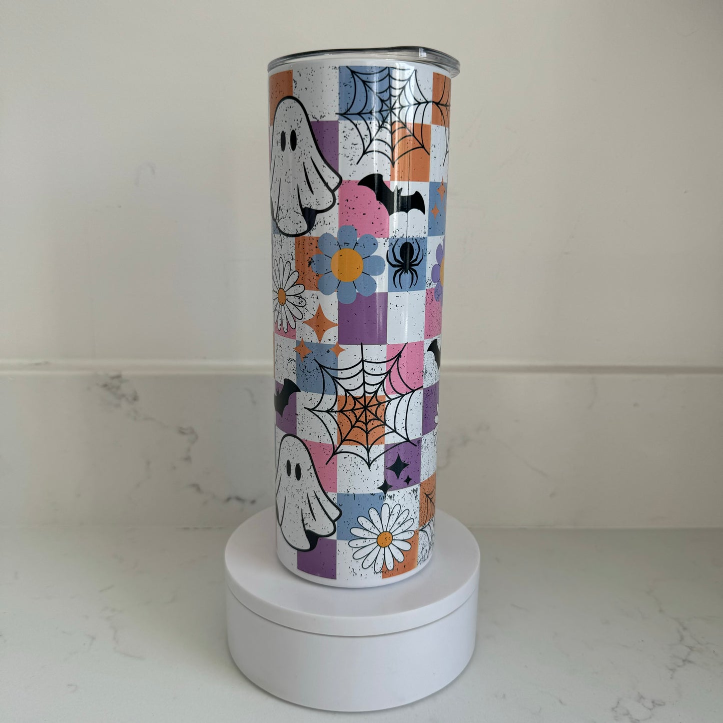 Halloween Retro Ghosty Tumbler