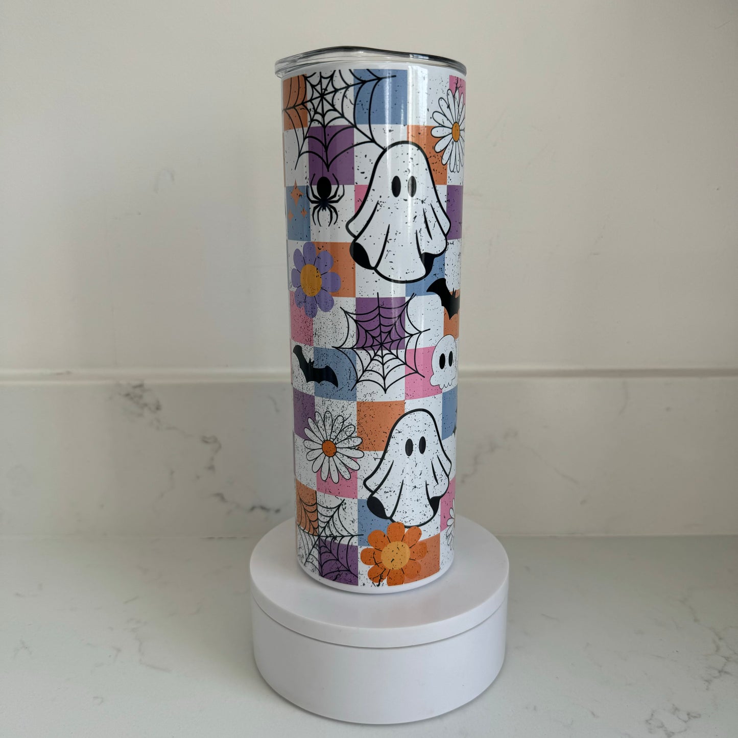 Halloween Retro Ghosty Tumbler