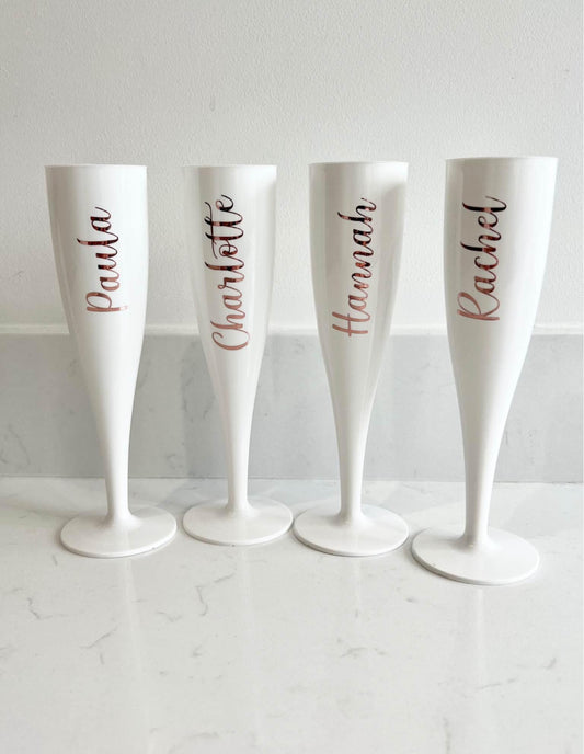 Personalised Champagne Flutes