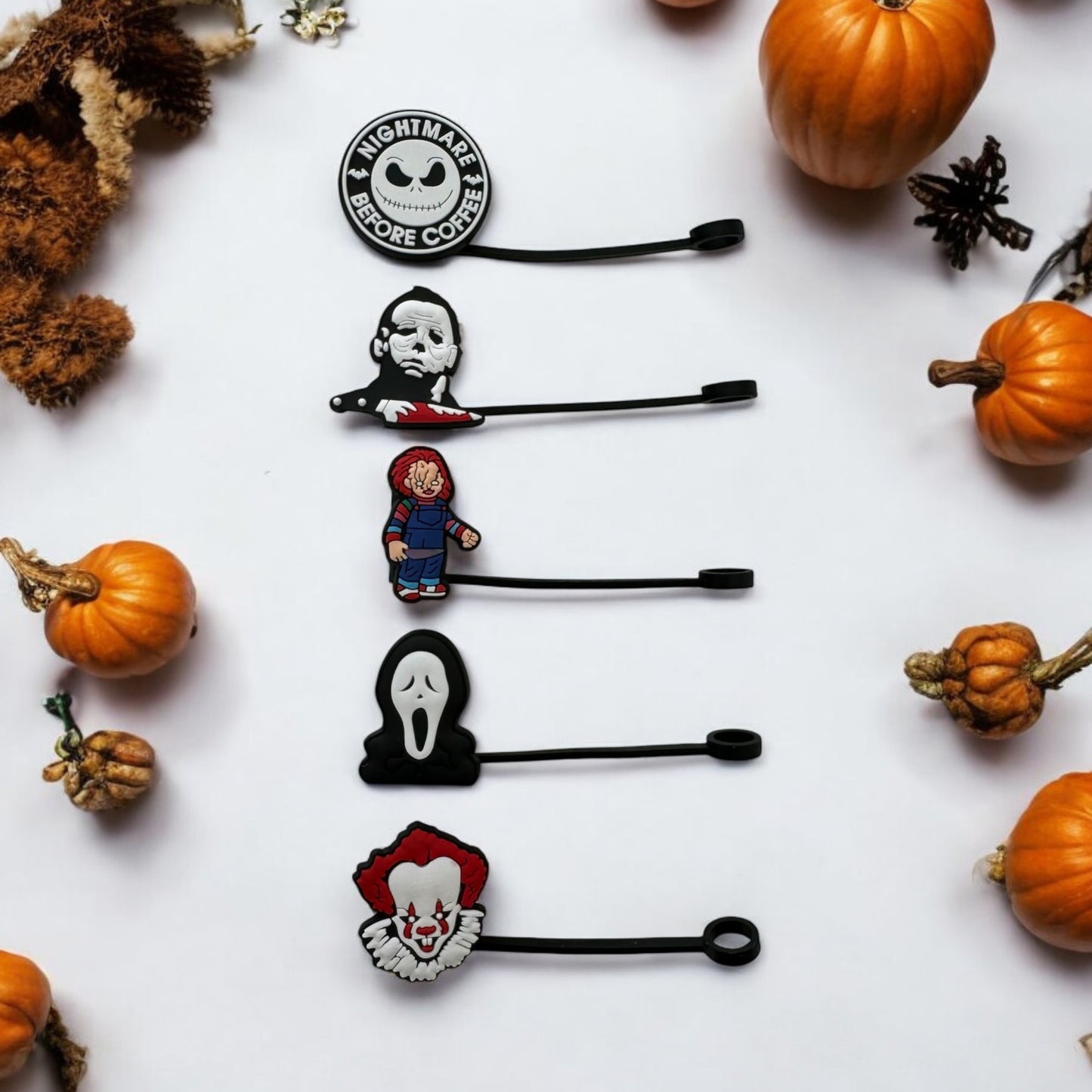 Halloween Straw Toppers