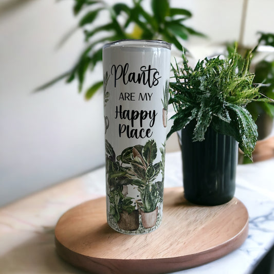 Plants are my happy place Tumbler