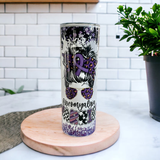 Fibromyalgia Warrior Tumbler