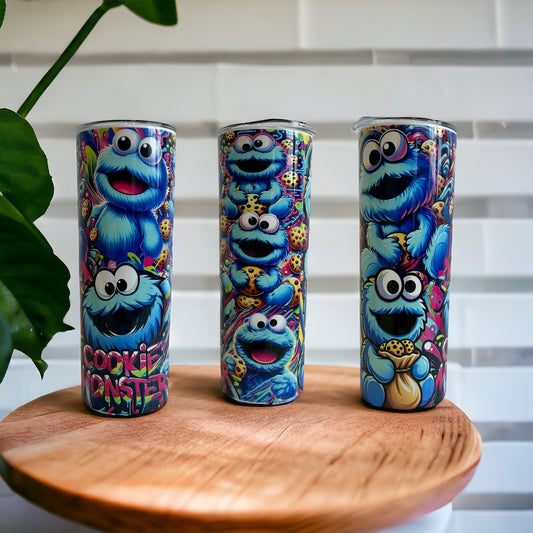 Cookie Monster Tumbler