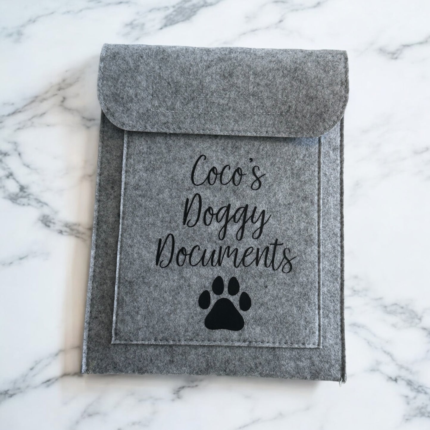 Personalised Doggy Document Folder