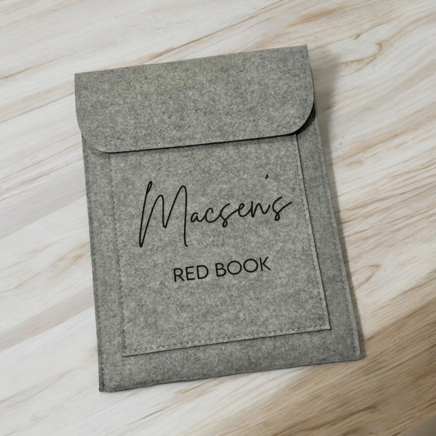 Personalised Baby Red Book Folder