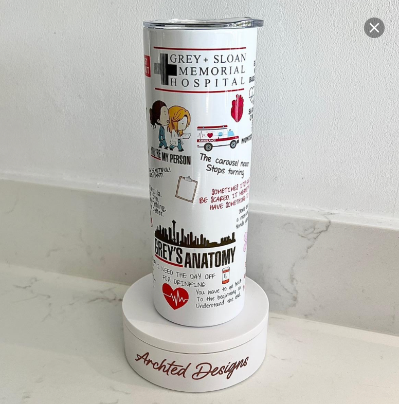 Greys Anatomy Tumbler